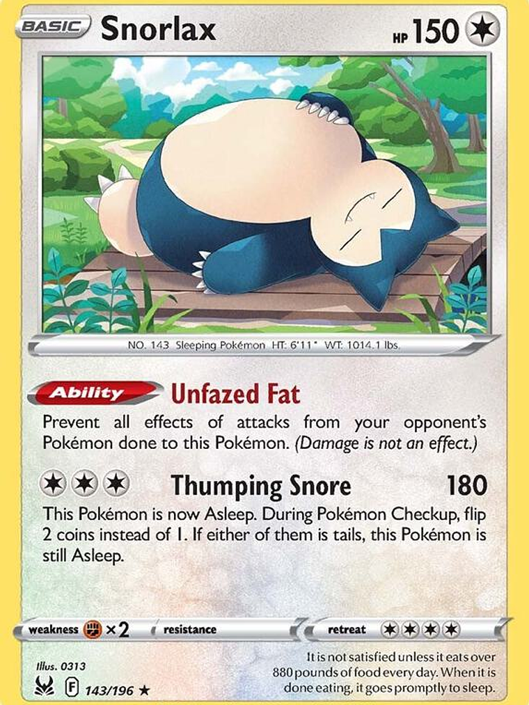 Snorlax #143 1