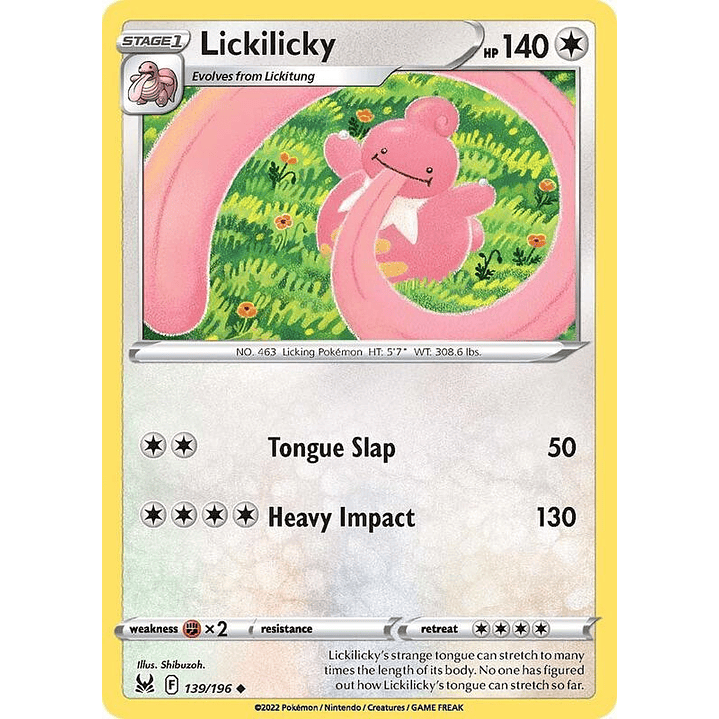 Lickilicky #139 1