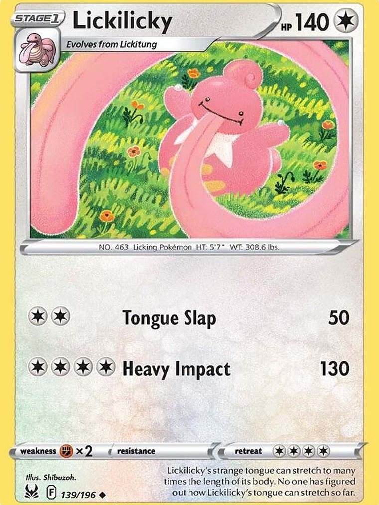 Lickilicky #139 1