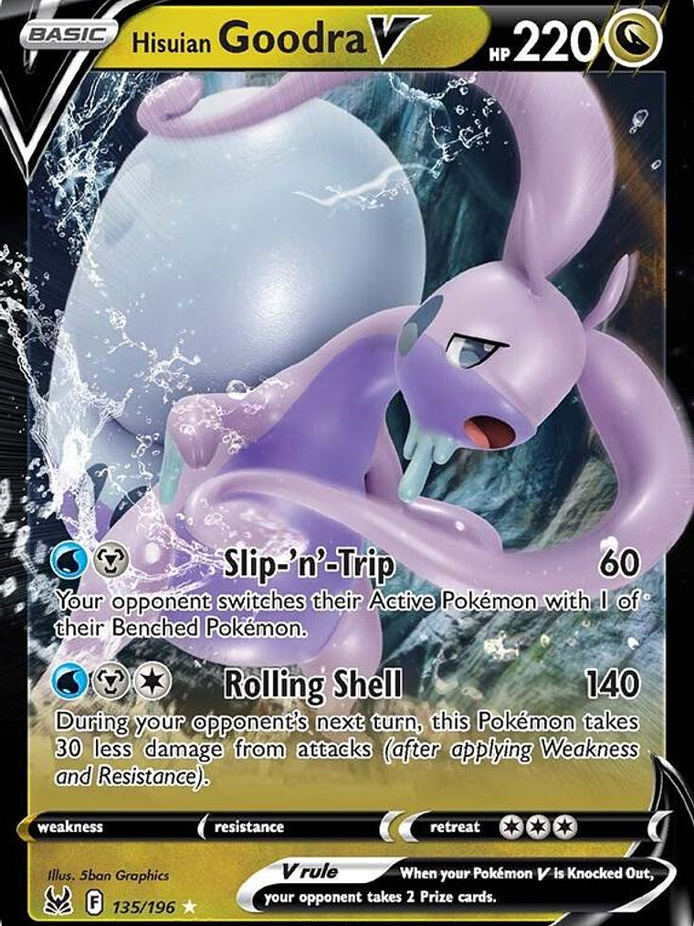 Hisuian Goodra V #135 1