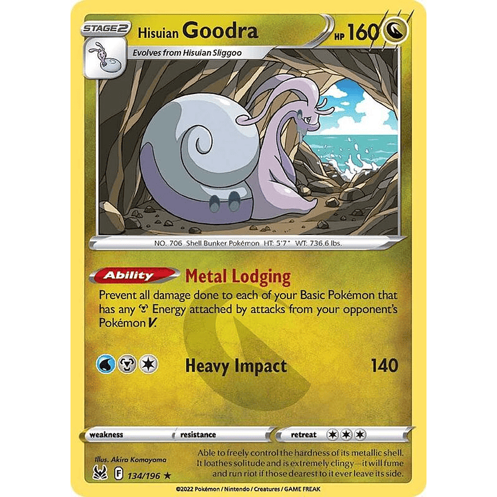 Hisuian Goodra #134 1