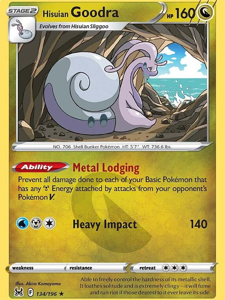 Hisuian Goodra #134 1