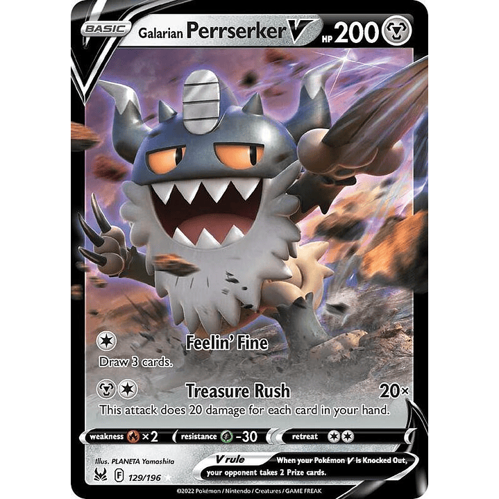 Galarian Perrserker V #129 1