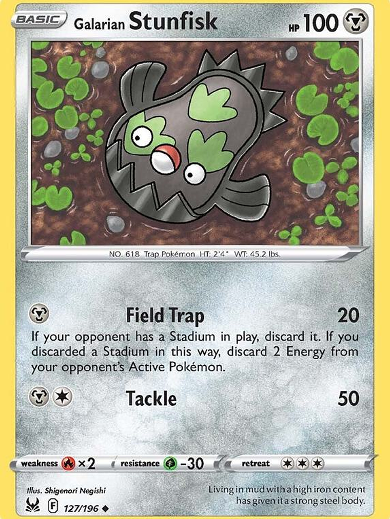 Galarian Stunfisk #127 1