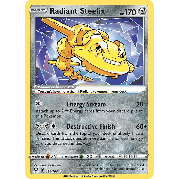 Radiant Steelix #124 1