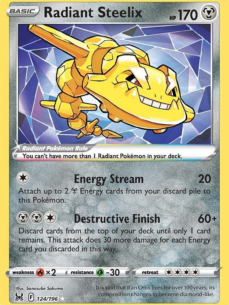 Radiant Steelix #124 1