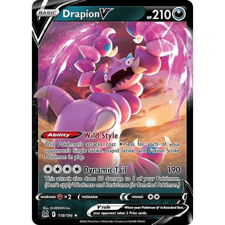 Drapion V #118 1