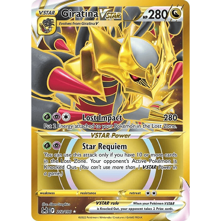 Giratina VSTAR #212 1