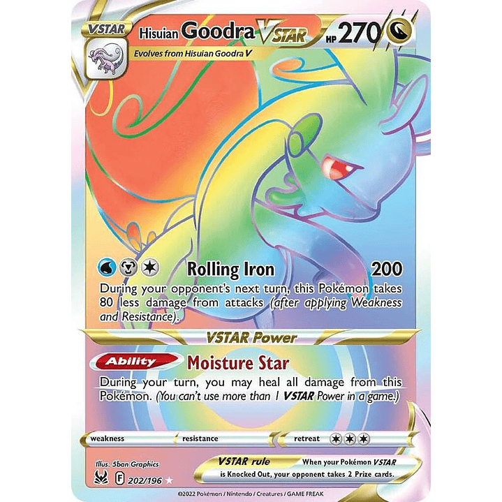 Hisuian Goodra VSTAR #202 1