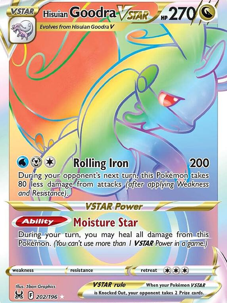 Hisuian Goodra VSTAR #202 1