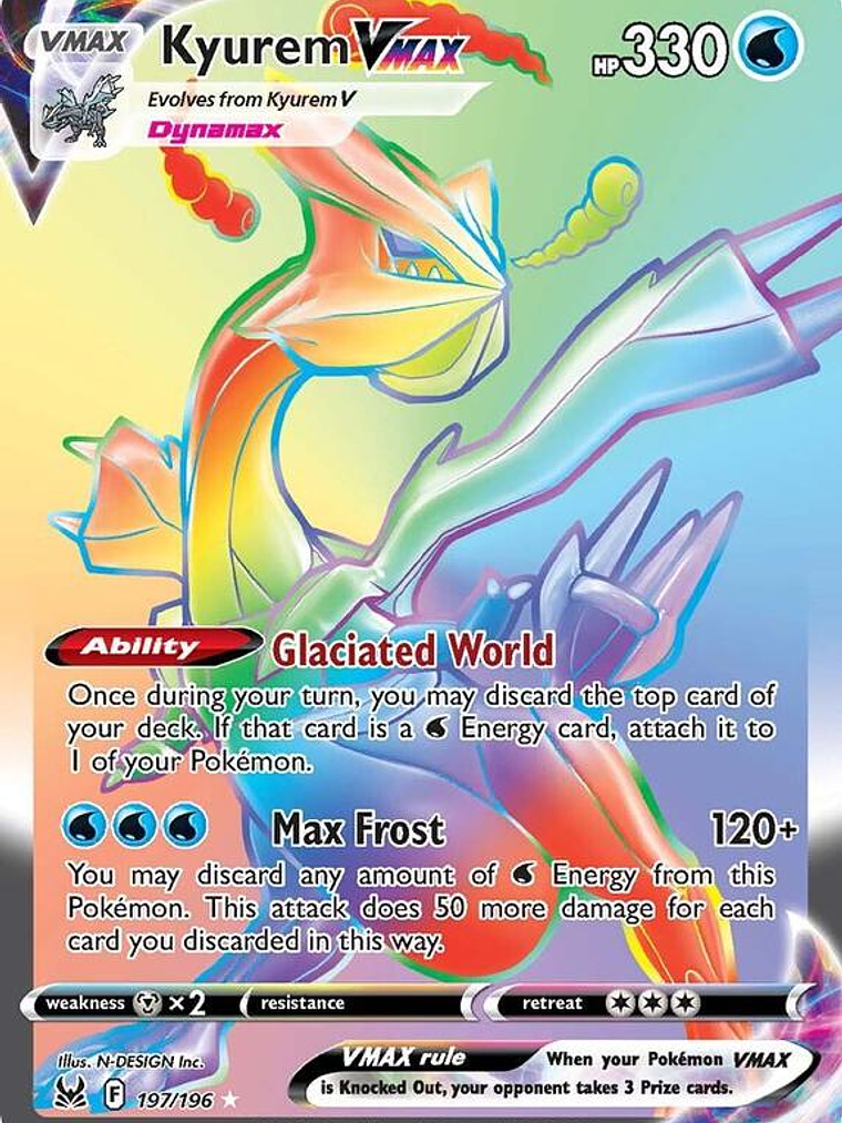 Kyurem VMAX #197 1