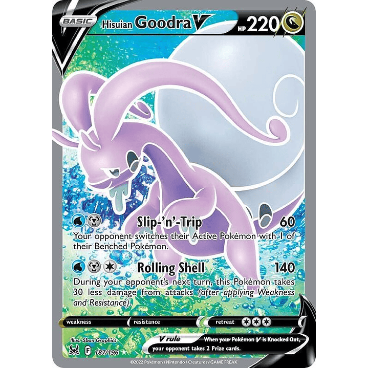 Hisuian Goodra V #187 1
