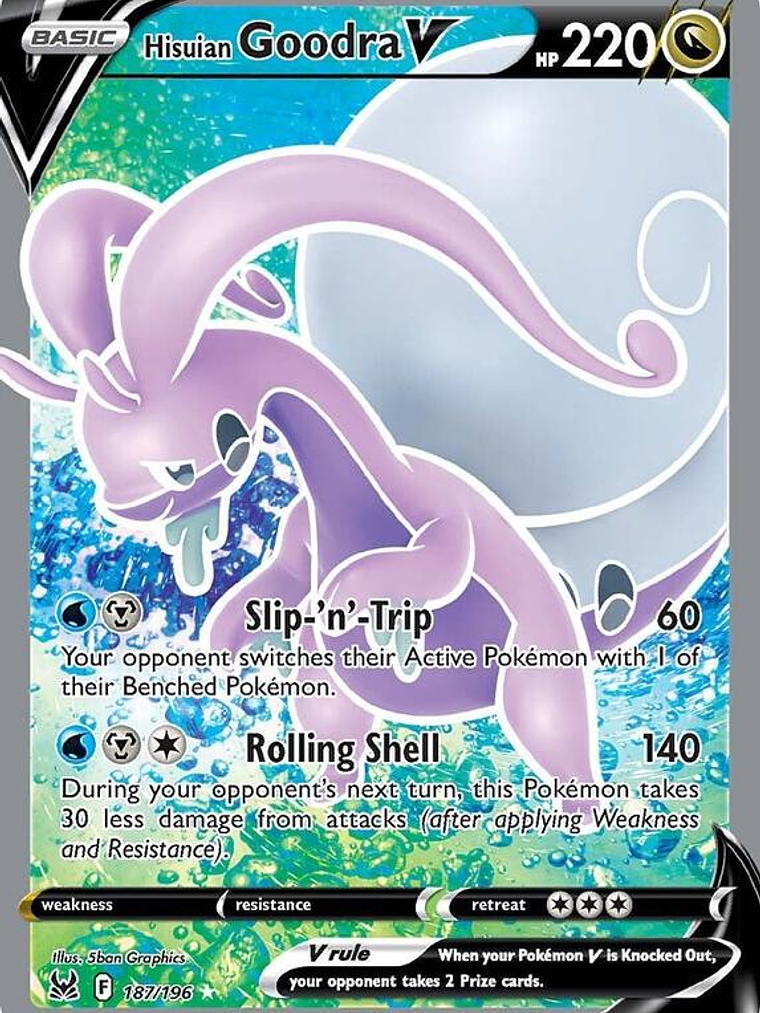 Hisuian Goodra V #187 1