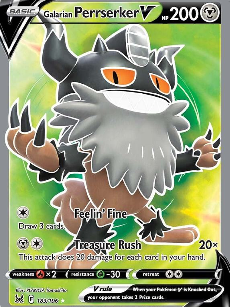 Galarian Perrserker V #183 1