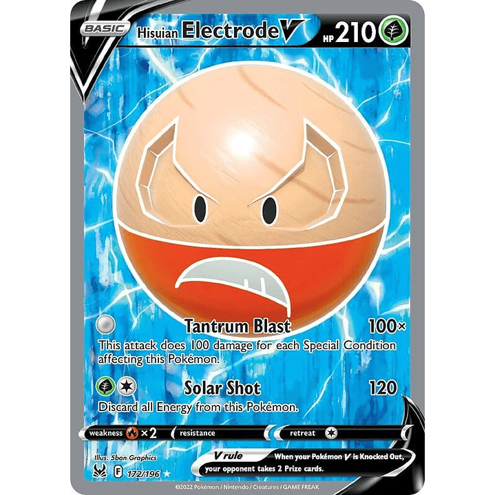 Hisuian Electrode V #172 1