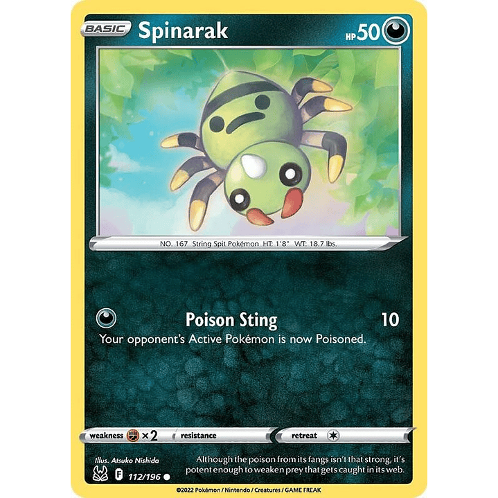 Spinarak #112 1