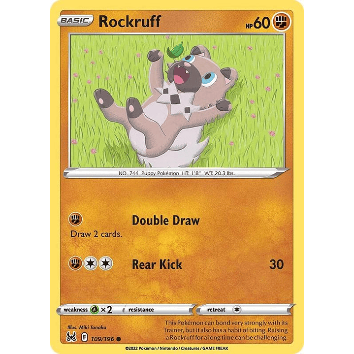 Rockruff #109 1