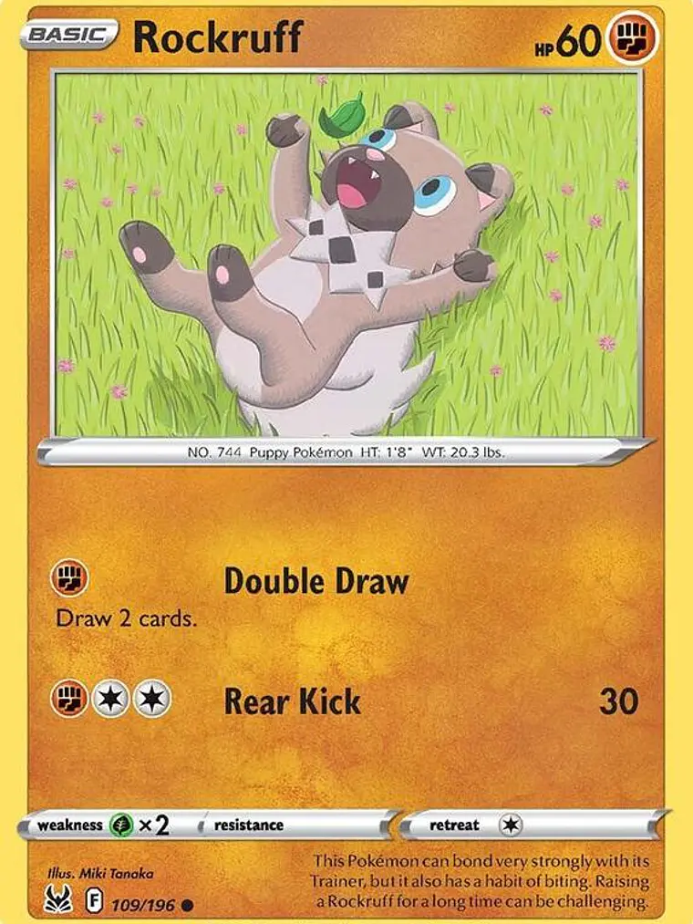 Rockruff #109 1