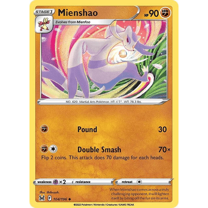 Mienshao #104 1