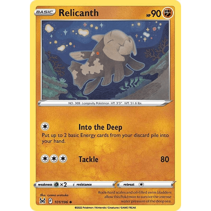 Relicanth #101 1