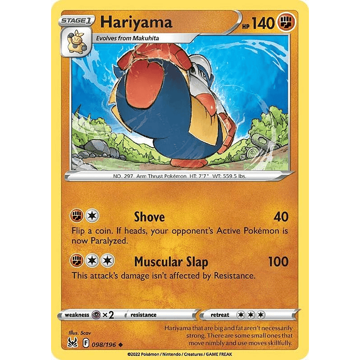 Hariyama #098 1