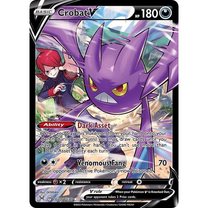 Crobat V #TG20 1