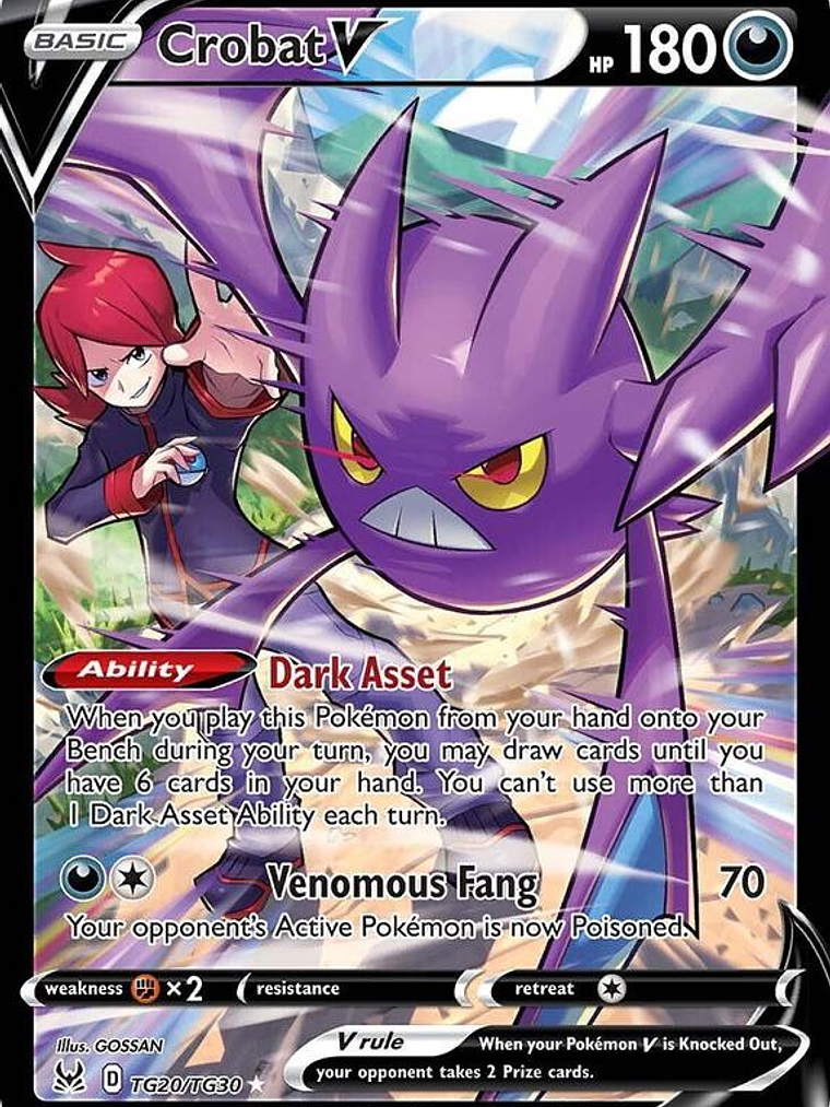 Crobat V #TG20 1