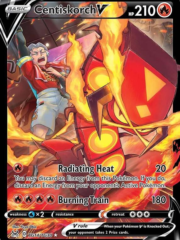 Centiskorch V #TG14 1