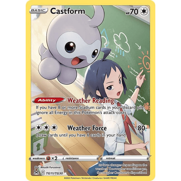 Castform #TG11 1