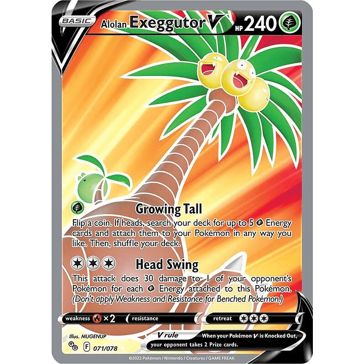 Alolan Exeggutor V #071 1