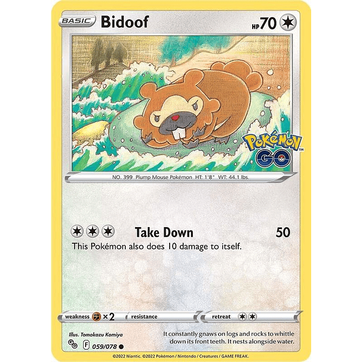 Bidoof #059 1