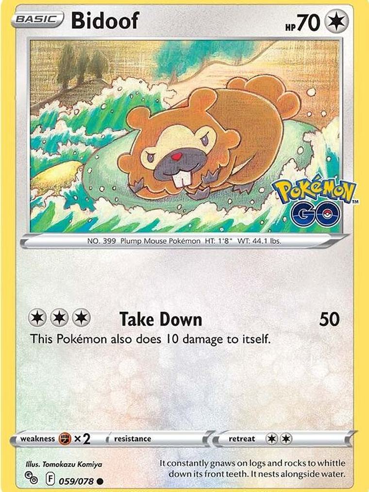 Bidoof #059 1