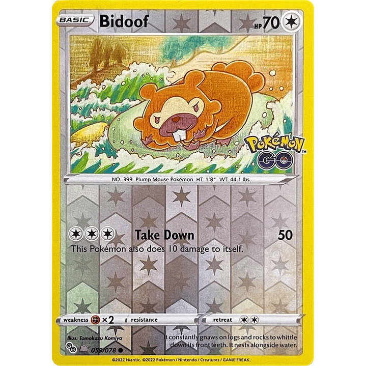 Bidoof #059 1
