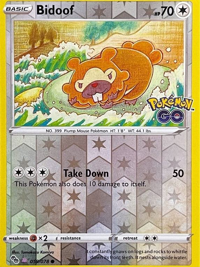 Bidoof #059 1