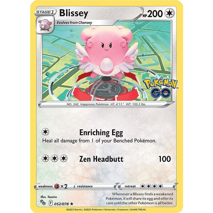 Blissey #052 1