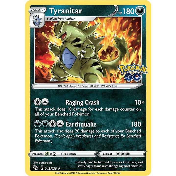 Tyranitar #043 1