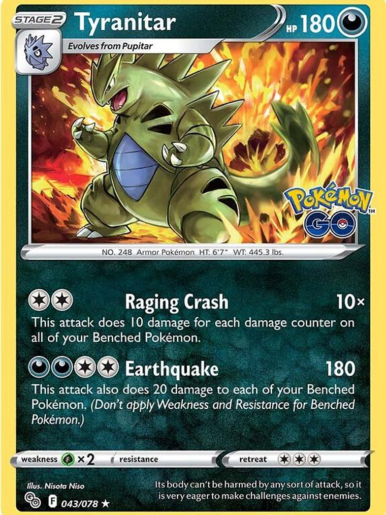 Tyranitar #043 1
