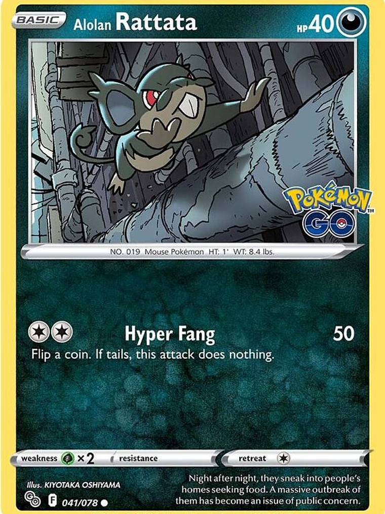 Alolan Rattata #041 1