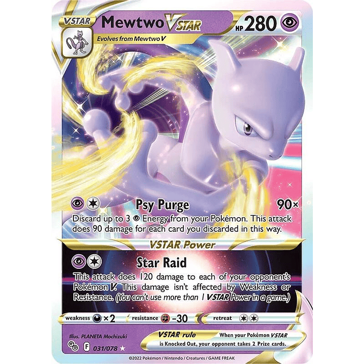 Mewtwo VSTAR #031 1
