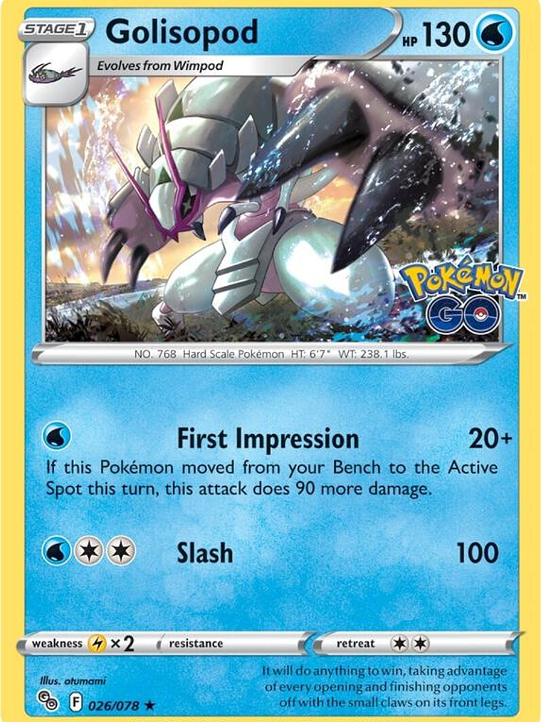 Golisopod #026 1