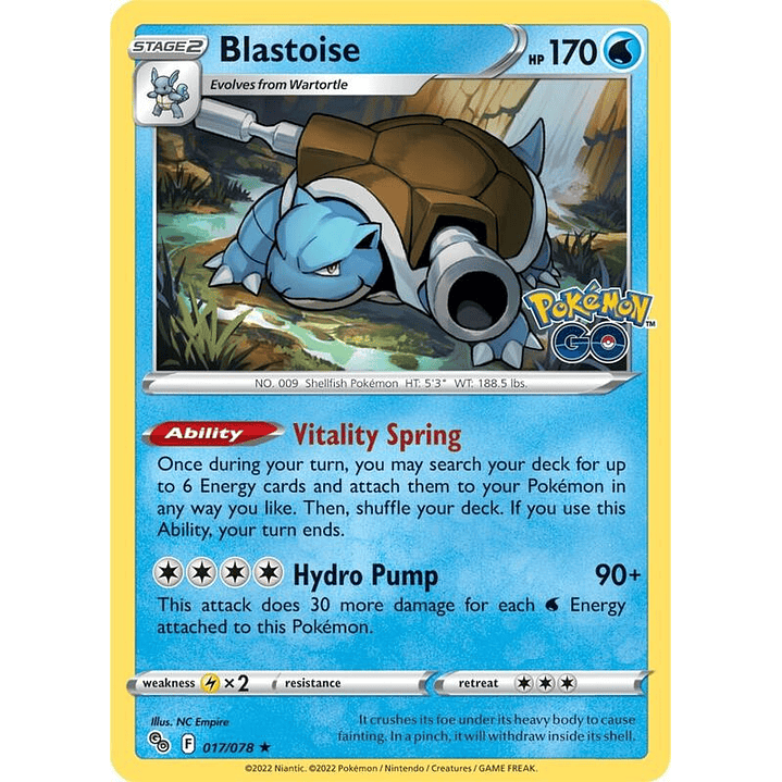Blastoise #017 1