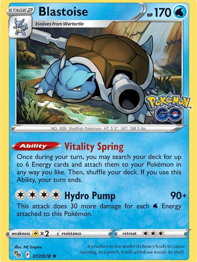 Blastoise #017 1