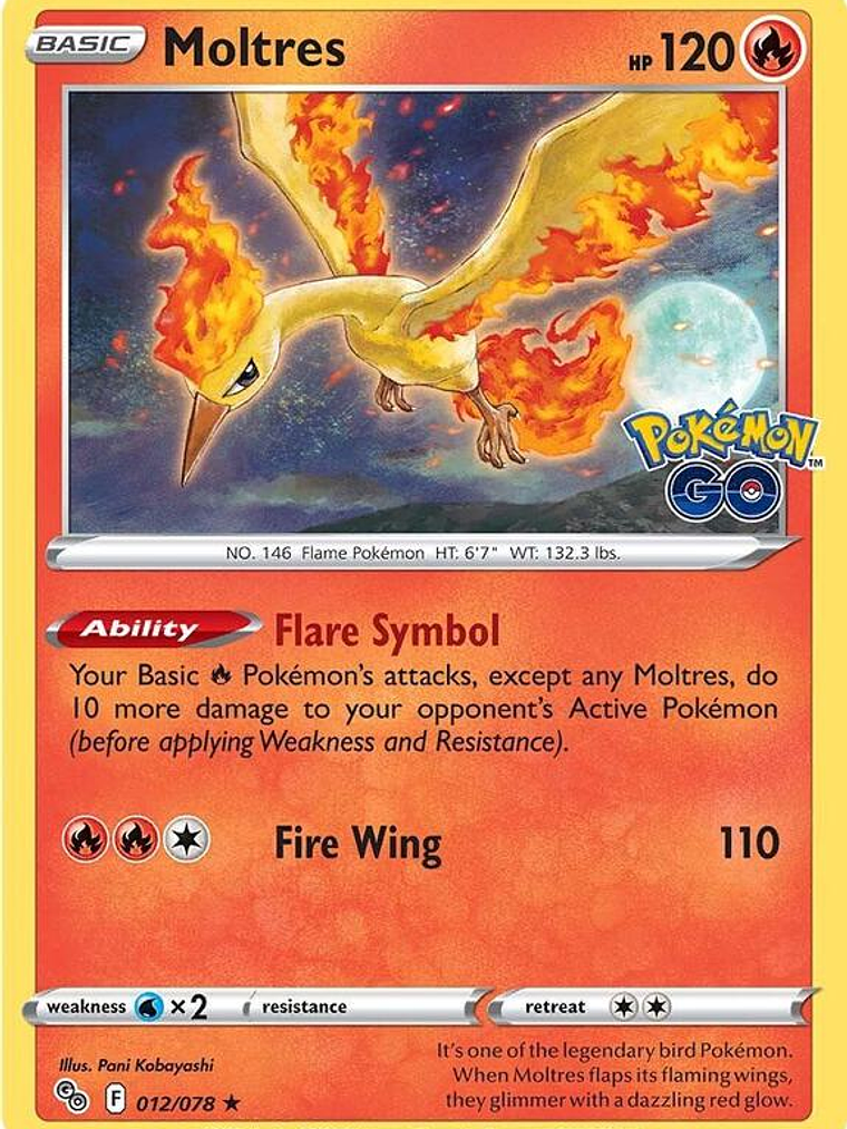 Moltres #012 1