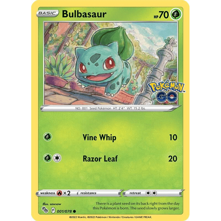Bulbasaur #001 1