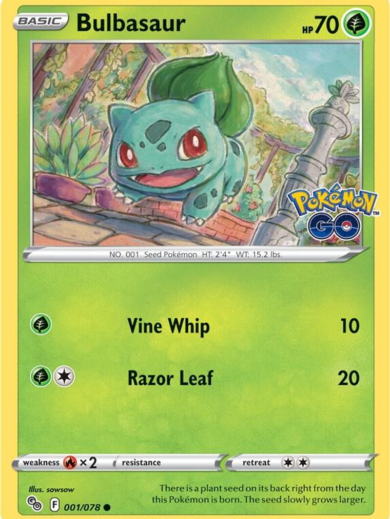 Bulbasaur #001 1