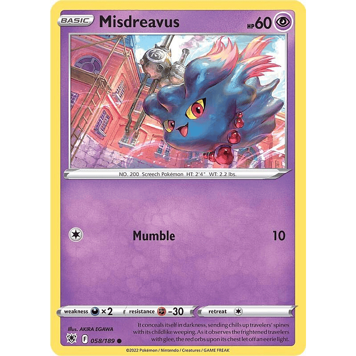 Misdreavus #058 1