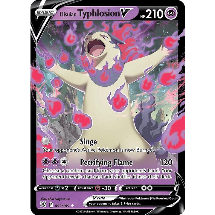 Hisuian Typhlosion V #053 1