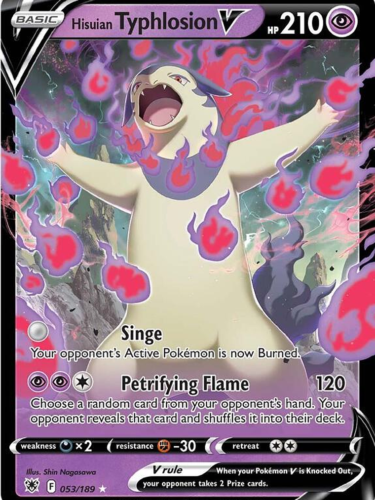 Hisuian Typhlosion V #053 1