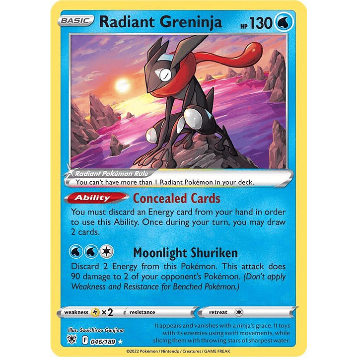 Radiant Greninja #046 1