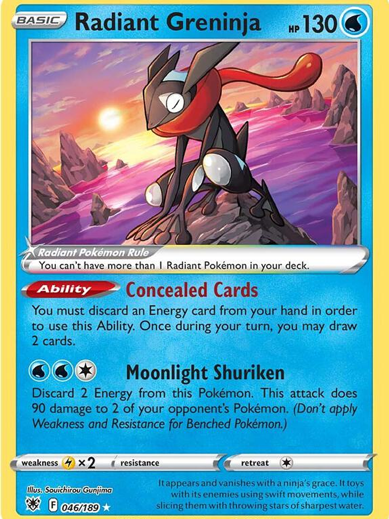 Radiant Greninja #046 1